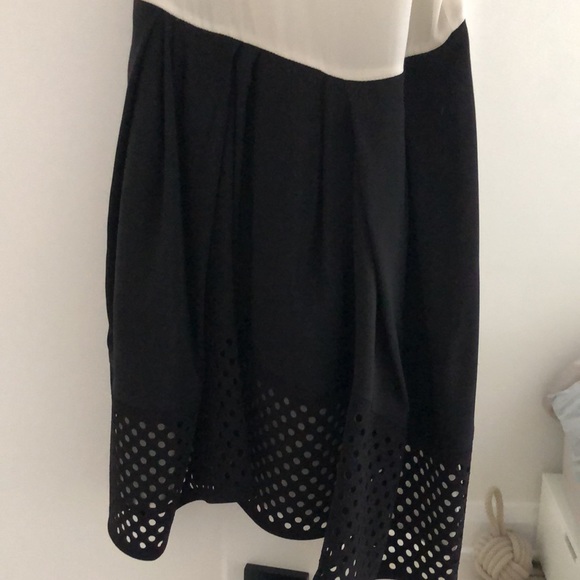 Philip Lim 3.1 laser cut out polka dot dress silk size 0 - Picture 7 of 10